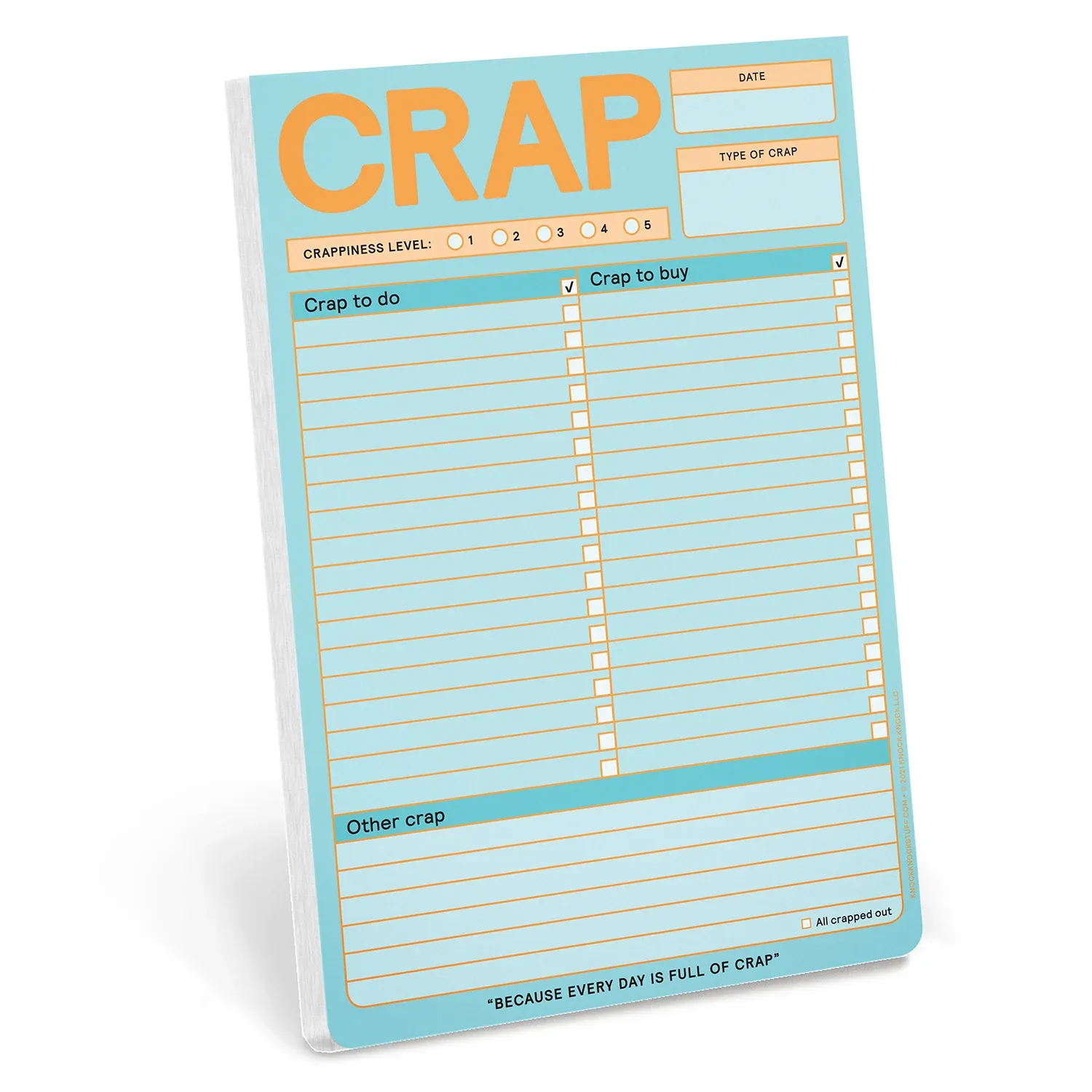 Crap Make-a-List Pad