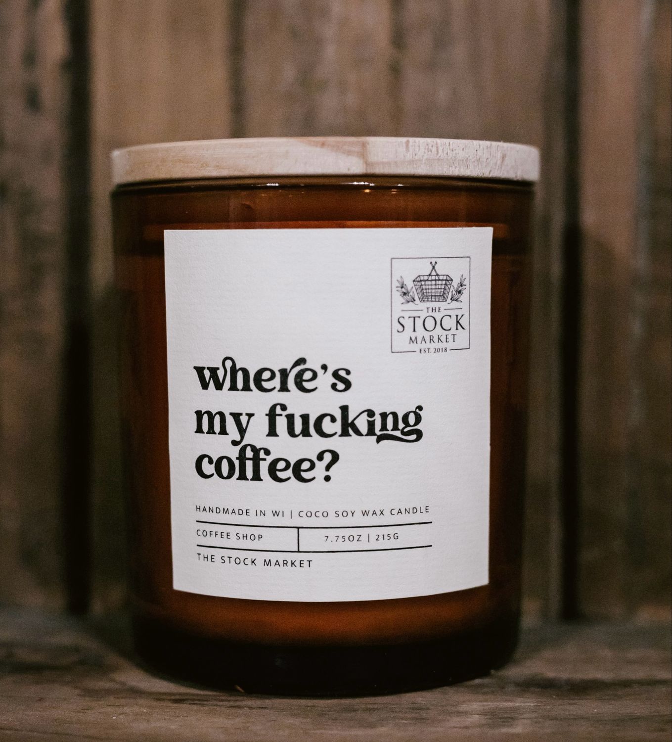 Where's My Fucking Coffee Jar