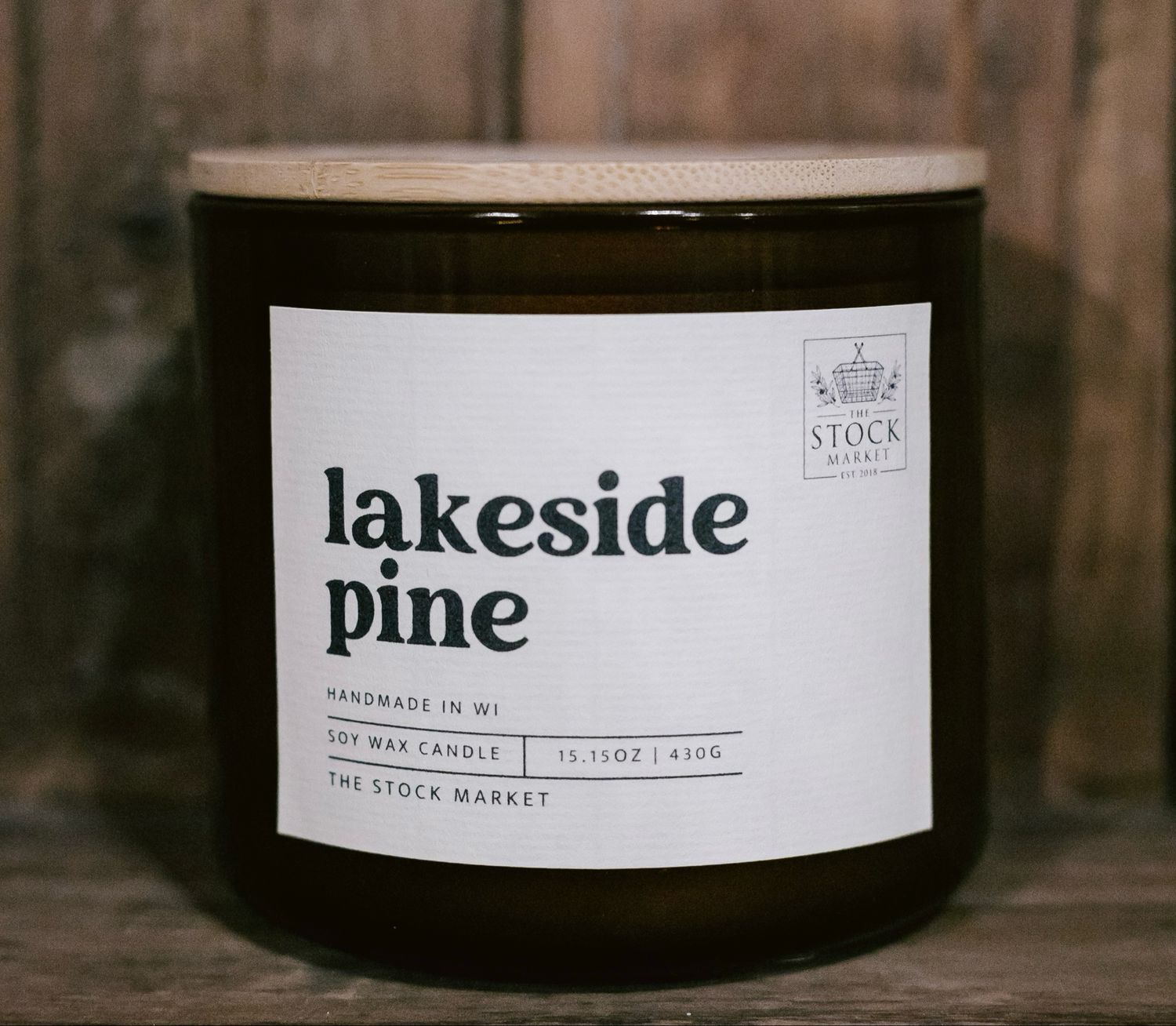 Lakeside Pine Large Jar