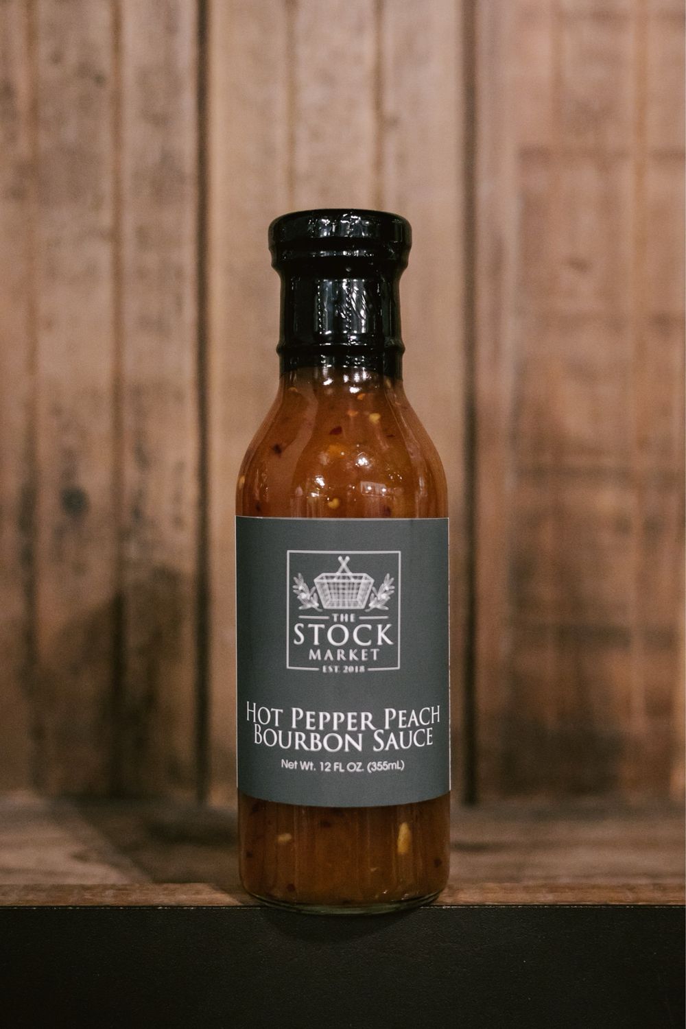 Sauce Hot Pepper Peach Bourbon