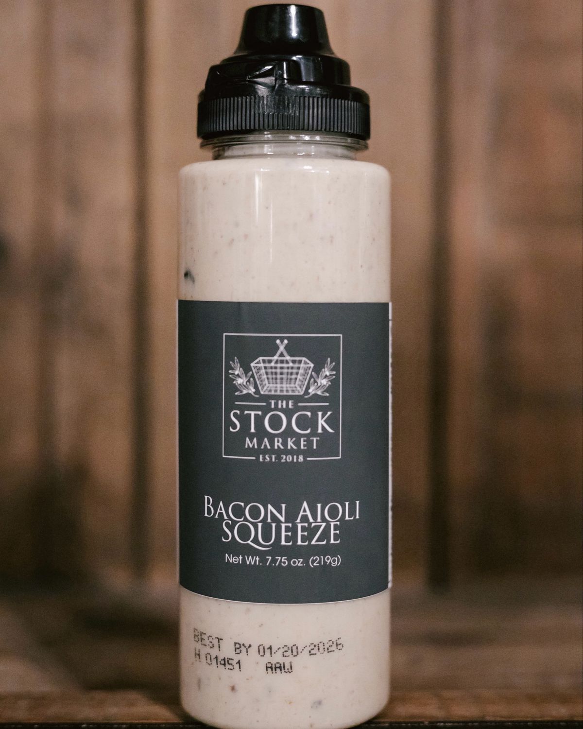 Aioli Squeeze Bacon