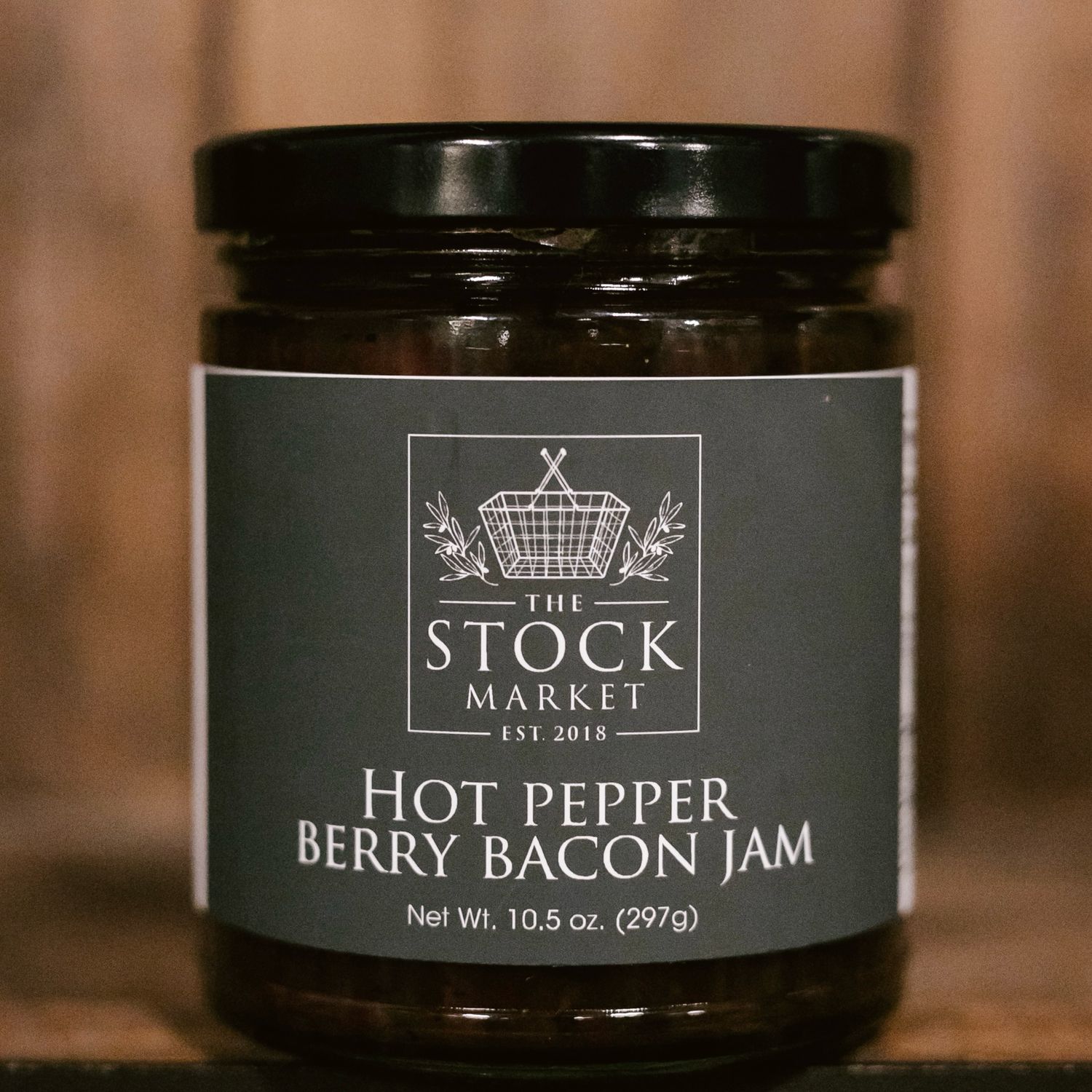 Jam Hot Pepper Berry Bacon