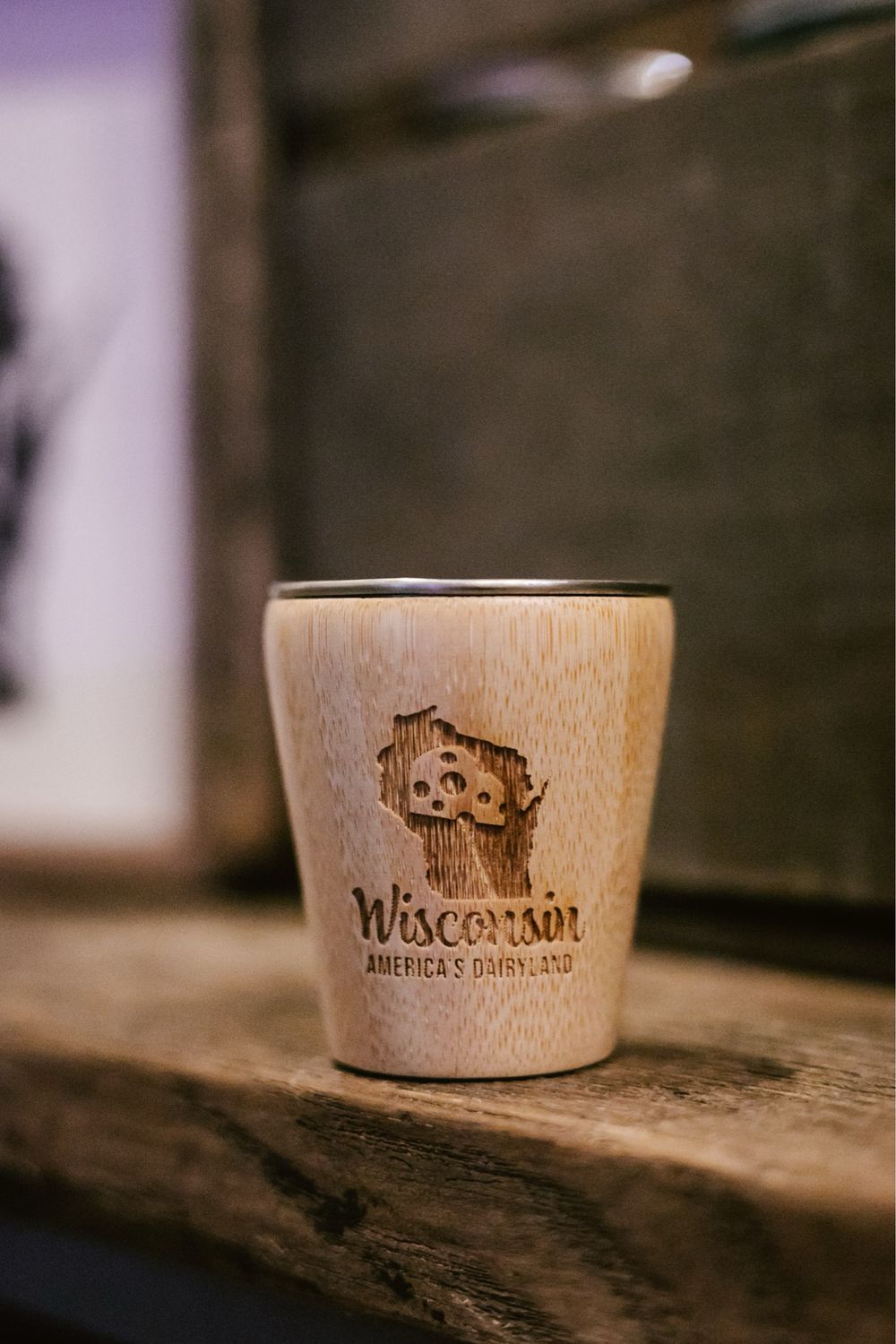 Bamboo Shot Glass WI