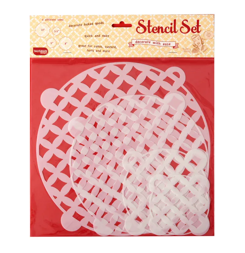 Stencil Diamond Set/4