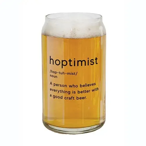 Beer Can Glass Hoptimist