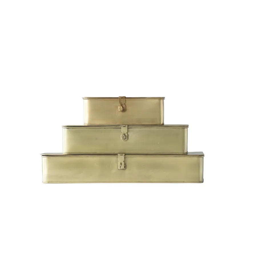 Metal Box w Lid Medium