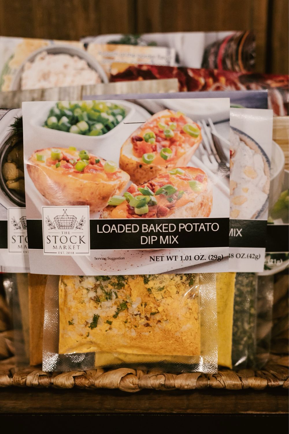Dip Loaded Baked Potato
