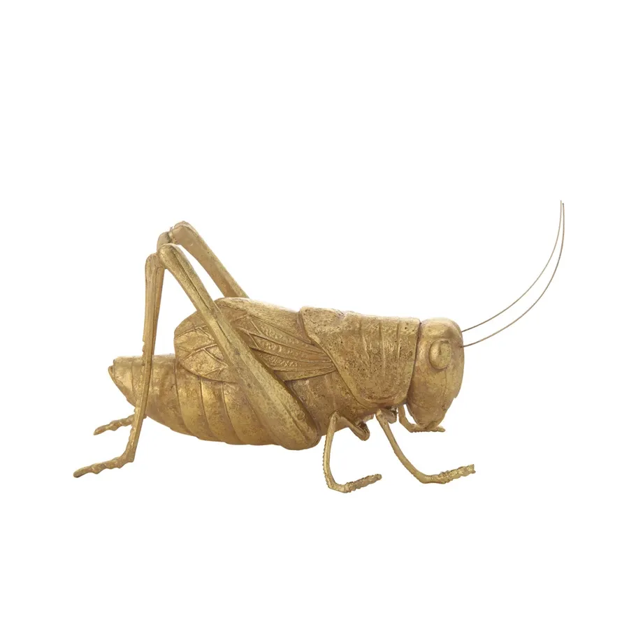 Decor Resin Cricket Gold