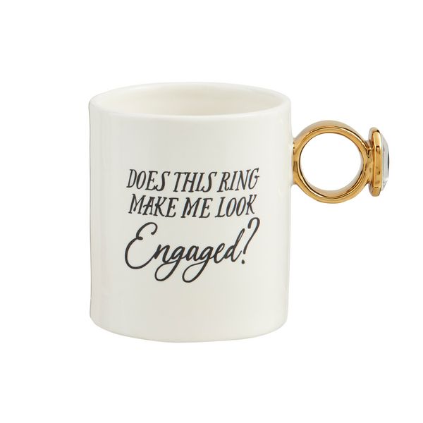 Wedding Mug Engaged Ring