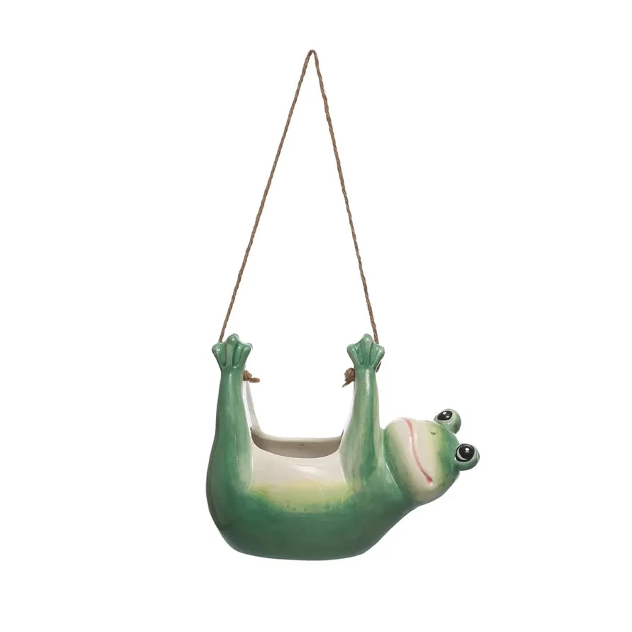 Frog Hanging Pot