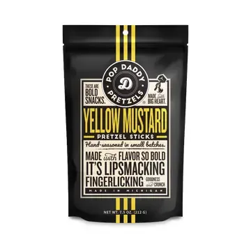 Pretzel Yellow Mustard