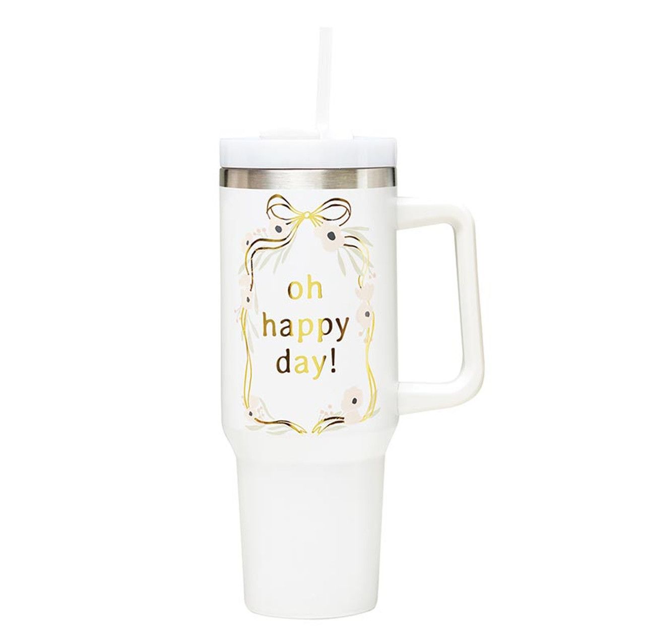 Travel Tumbler Oh Happy Day