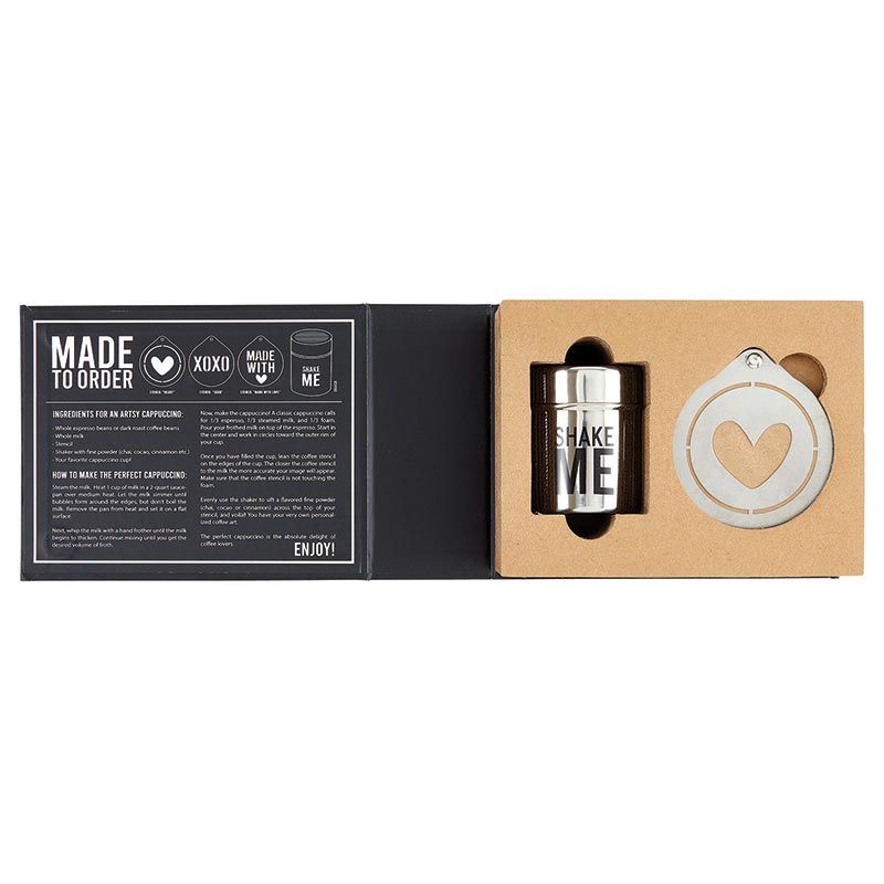 Topping Stensils & Shaker Book Box