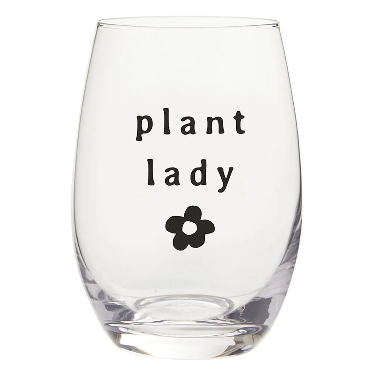 Wine Glass Plant Lady