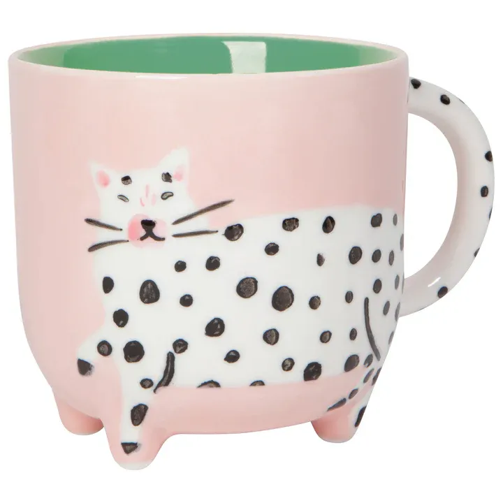 Mug Dotty Cat 5oz