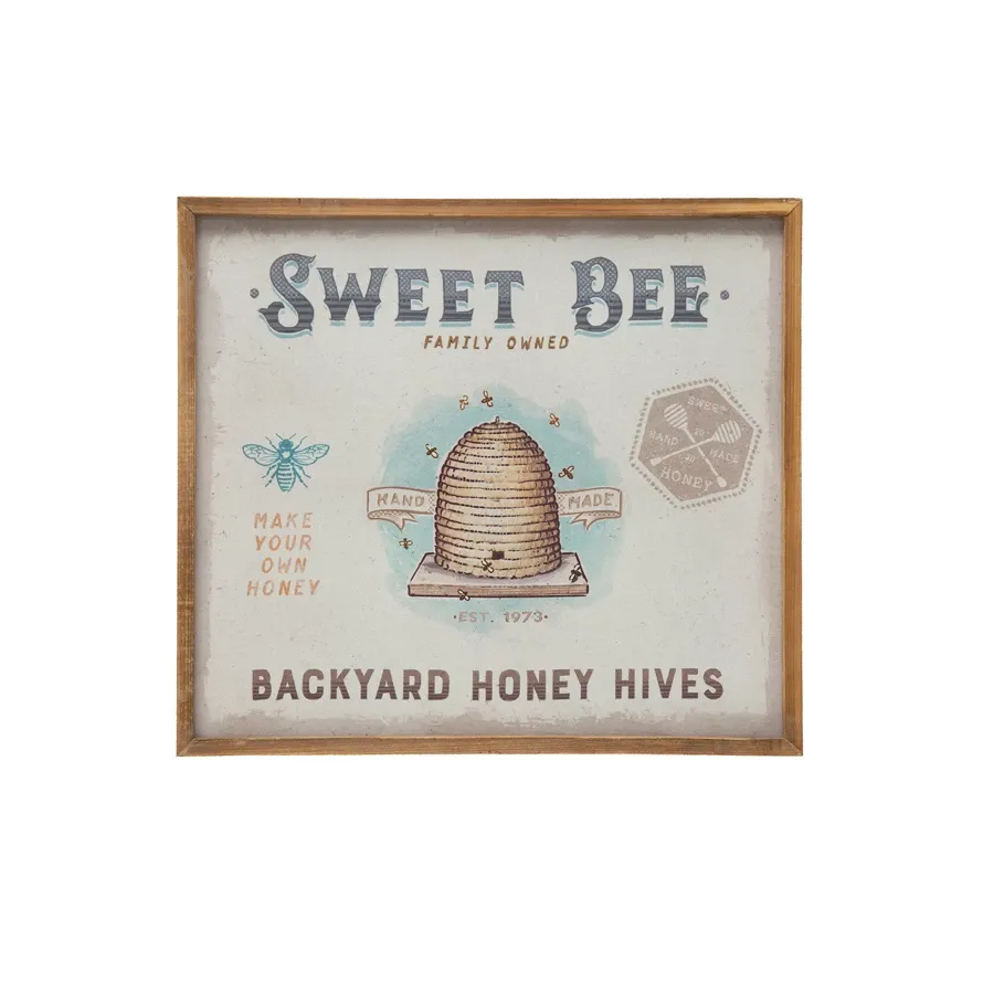 Bee Sweet Bee Box Sign