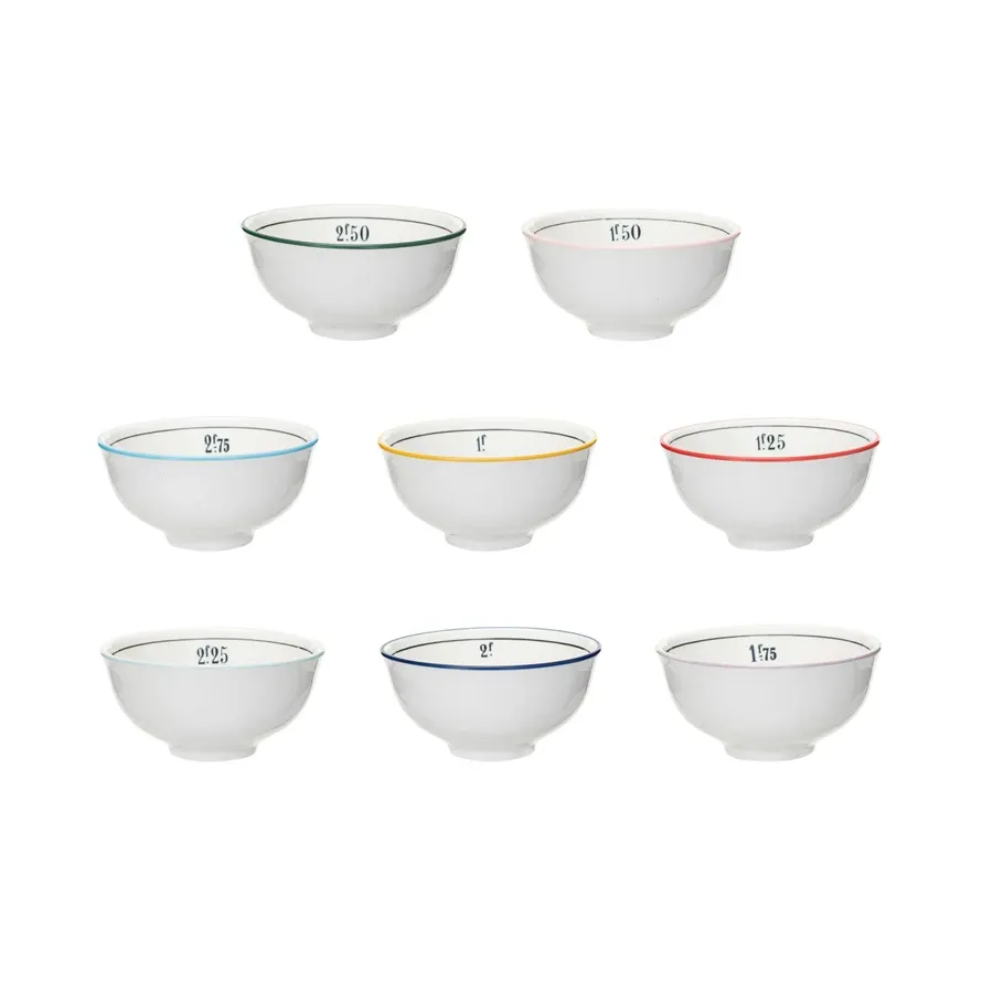 Bistro Round Stoneware Bowl, 8 Styles