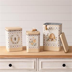 Nesting Tin Bee Humble Med