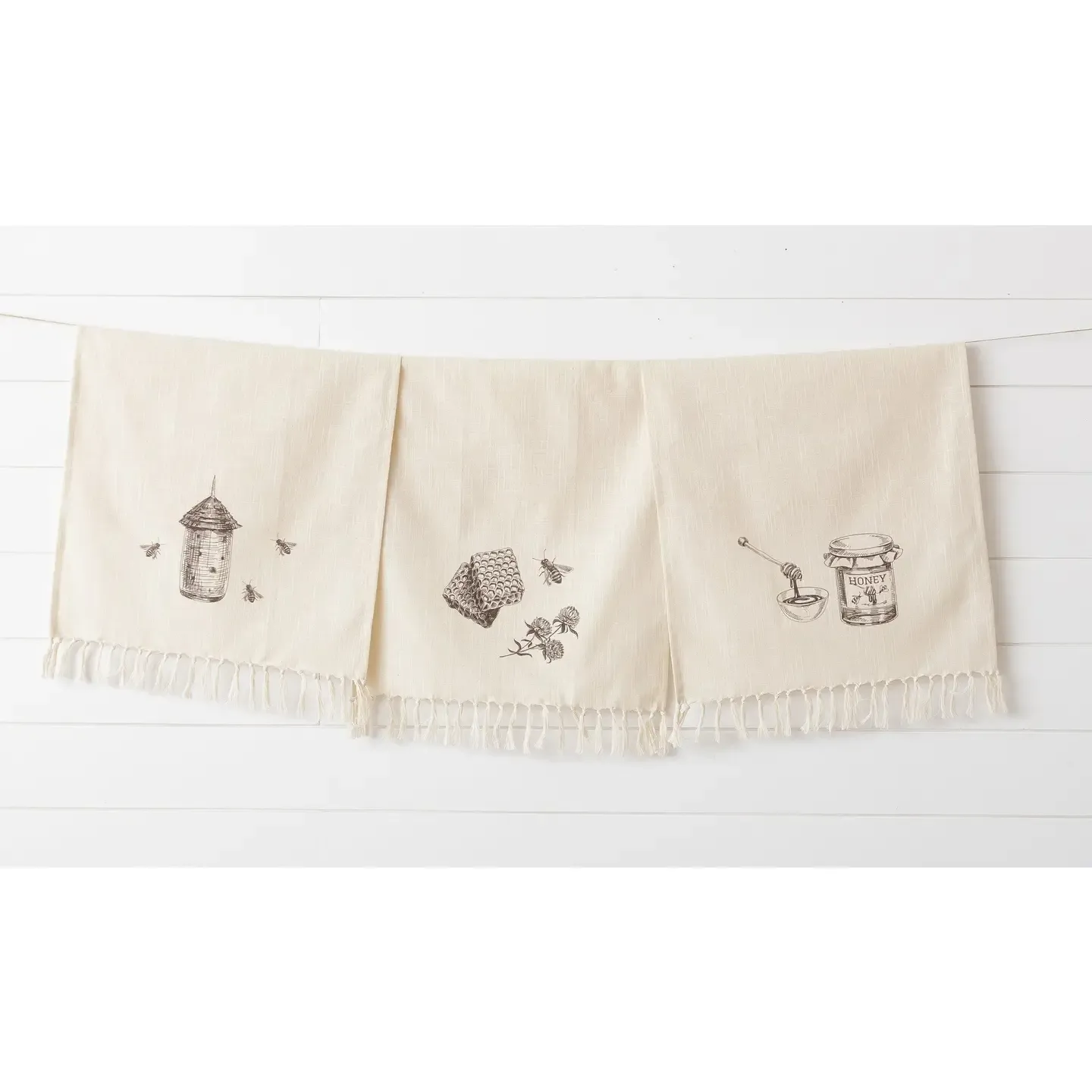 Tea Towel Set/3 Honey & Bees