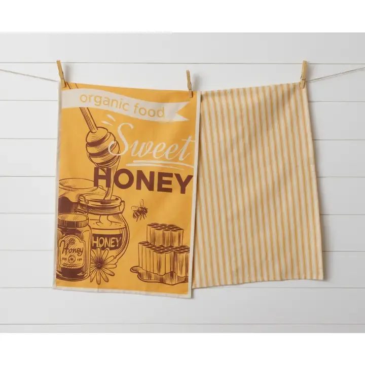 Tea Towel Set Sweet Honey