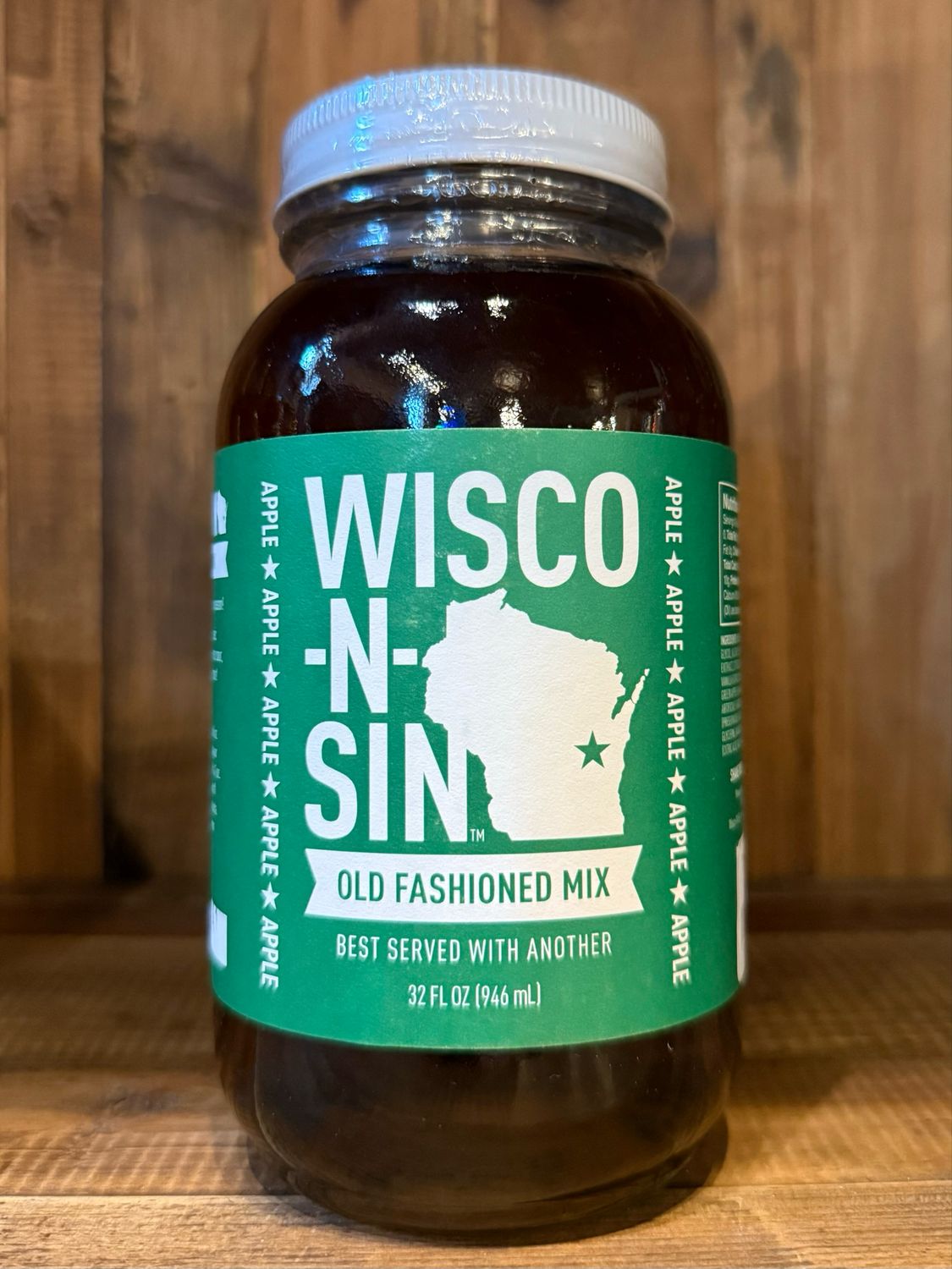 Mix Wisco Apple Old Fashioned