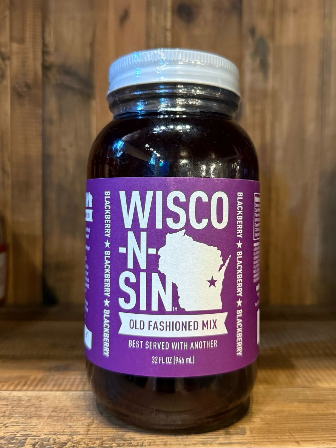 Mix Wisco Blackberry Old Fashioned