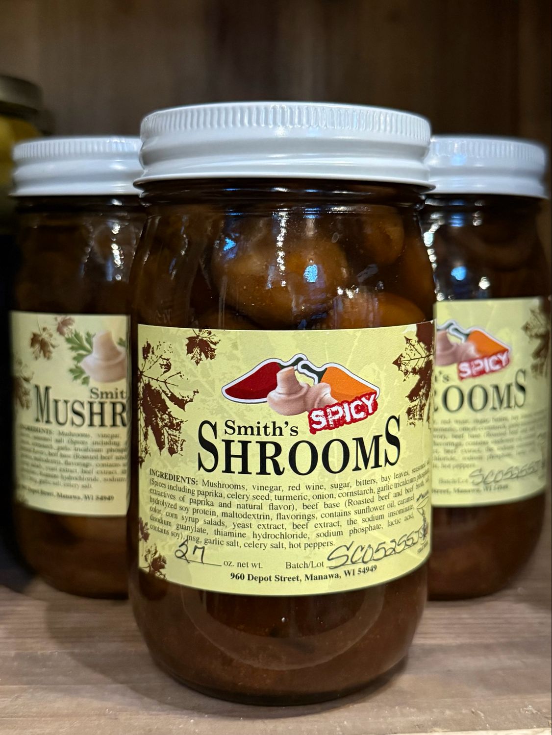 Mushrooms Smiths Spicy