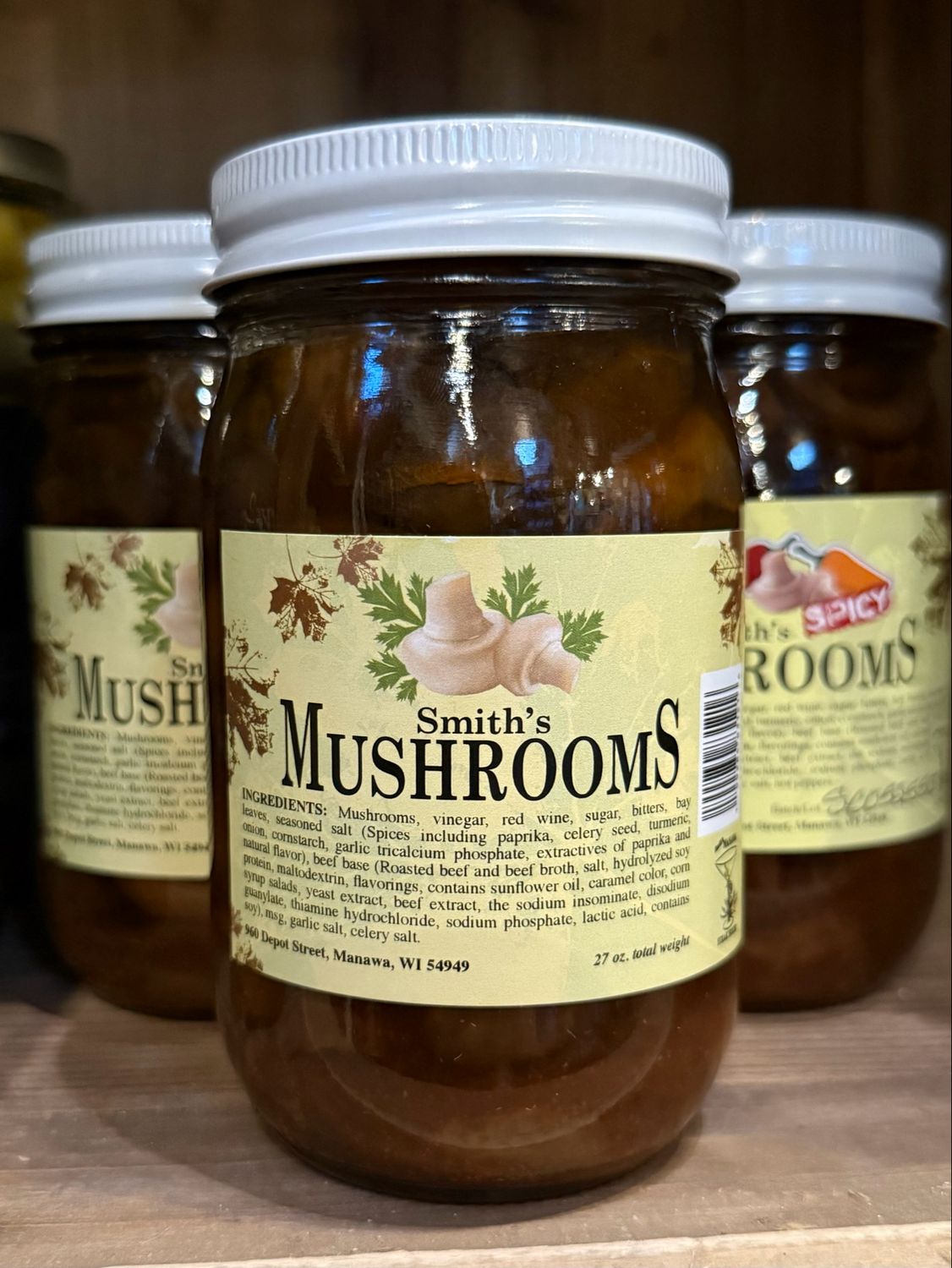 Mushrooms Smiths Regular