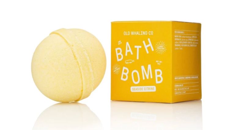Bath Bomb Seaside Citrine