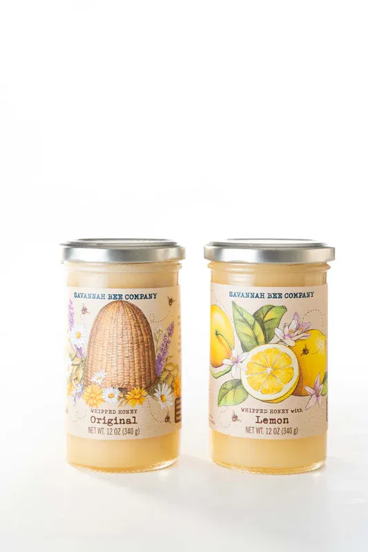 Whipped Honey Gift Set Original & Lemon 12oz