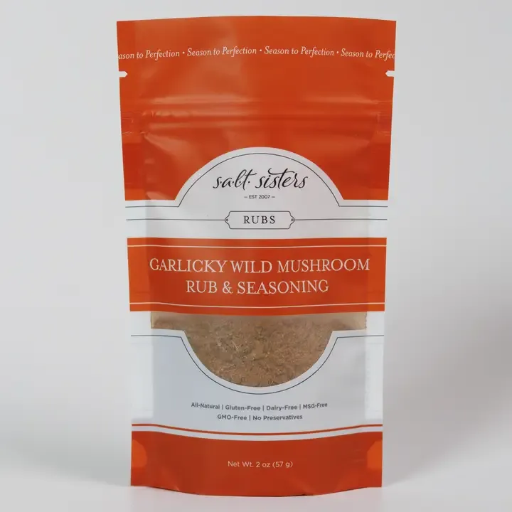 Garlicky Wild Mushroom Rub & Seasonng