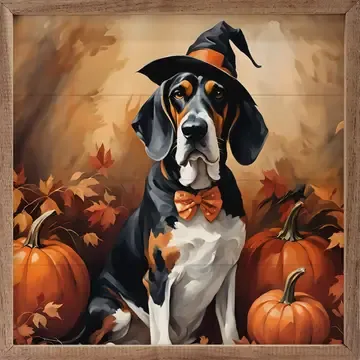 Fall HWN Basset 12x12