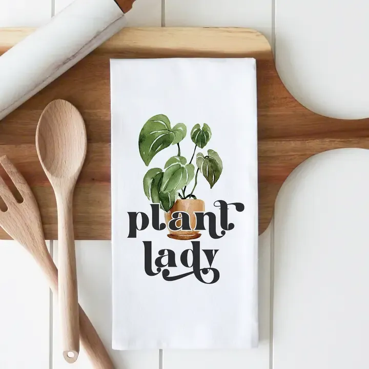 Towel Plant Lady 2