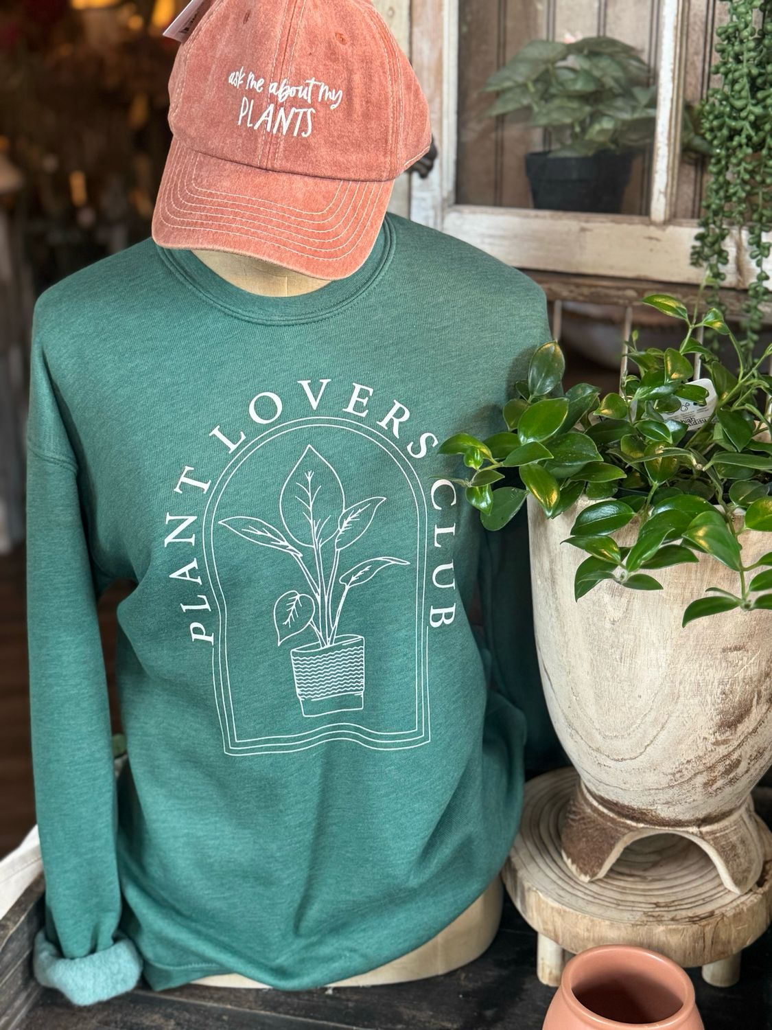 Graphic Sweatshirt | Plant Lovers Club