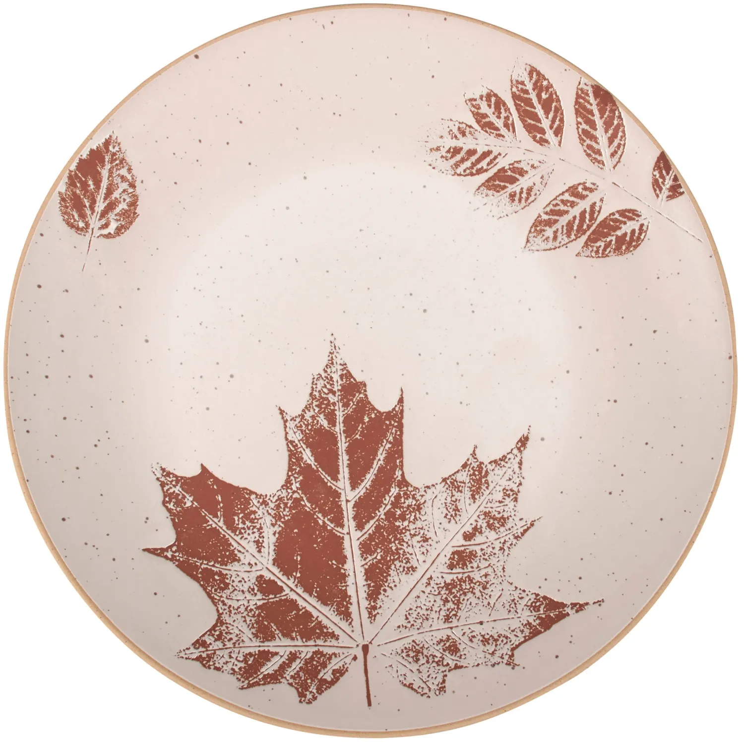 Fall Dinner Plate Fall Leaves