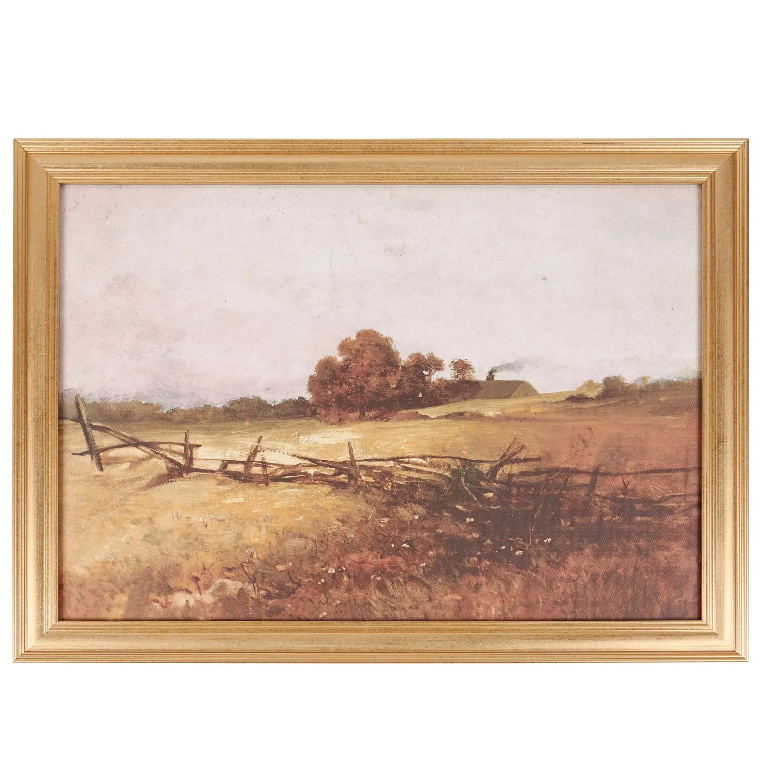 Fall Inset Wall Art Rural Farm