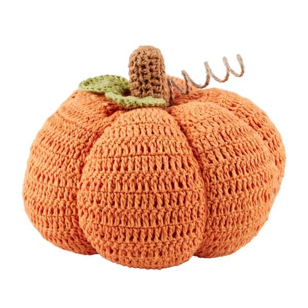 Fall Crochet Large Pumpkin