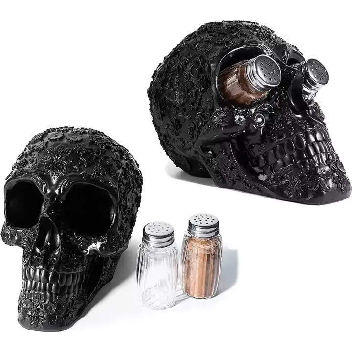 HWN Skull S&P Holder Set