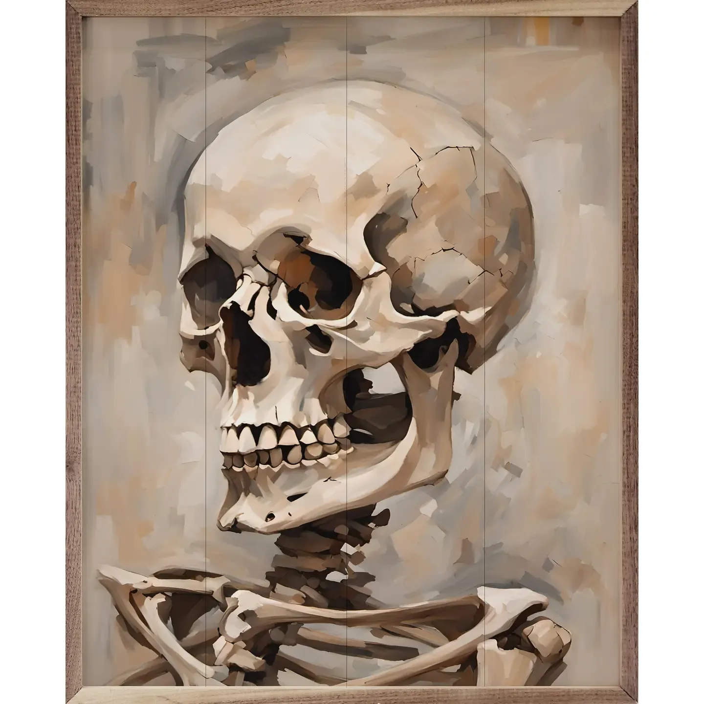 Fall HWN Skeleton Portrait  16x20