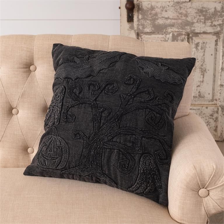 HWN Pillow Stonewashed Halloween