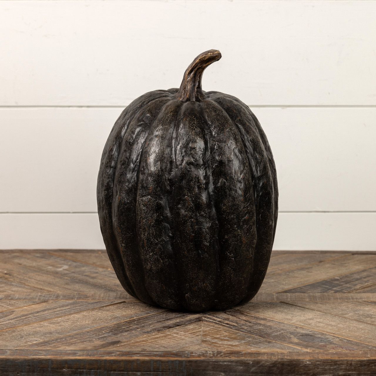 Fall 14" Black Tall Pumpkin