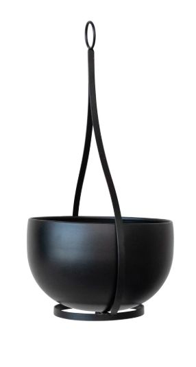 Hanging Metal Planter 19.5" H