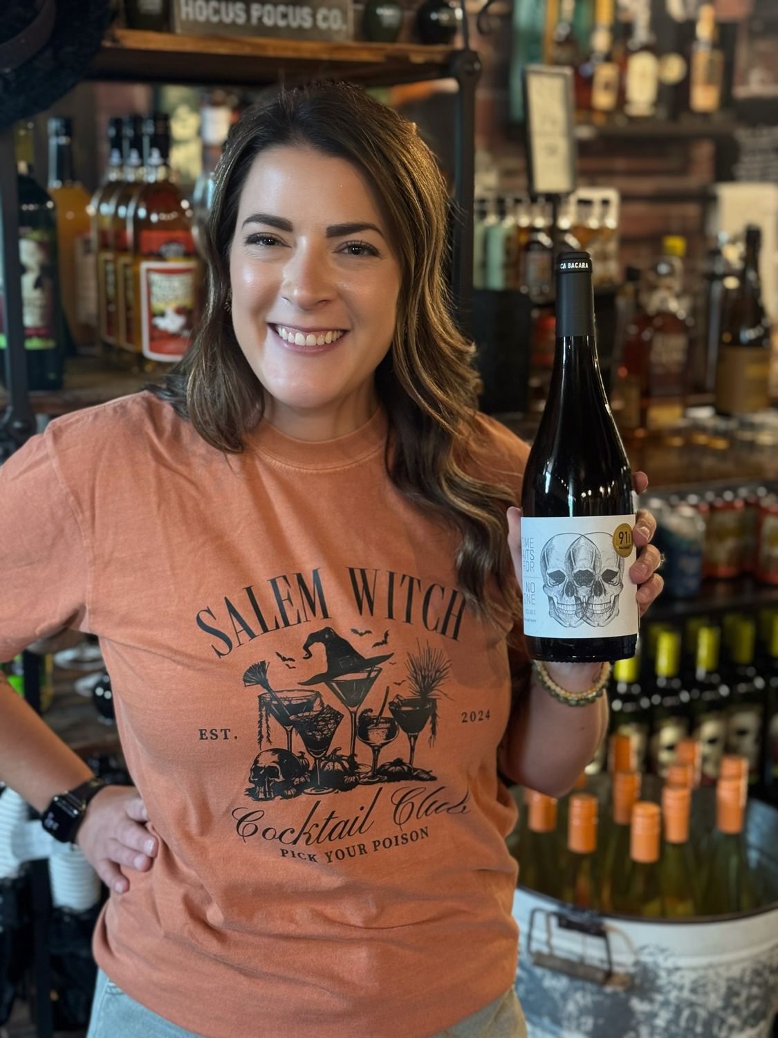 Halloween Tee Salem Cocktail Co.