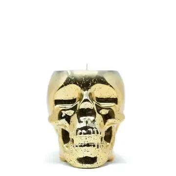 HWN Skull Candle 8oz Haunted Hallows