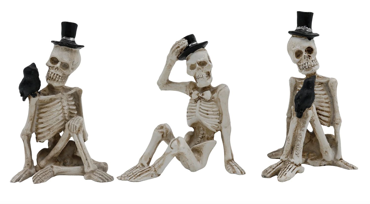 Fall Mini Skeletons W Hats