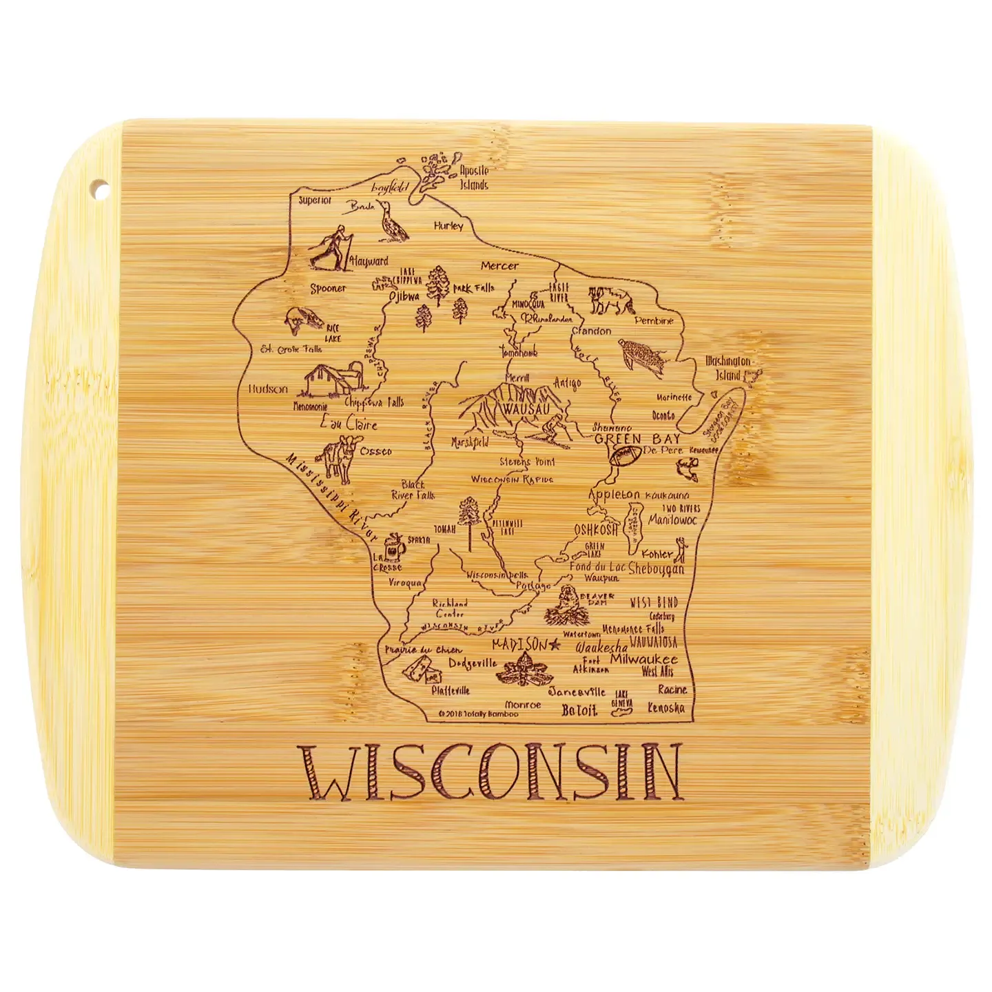 Wisconsin Board Slice Of Life