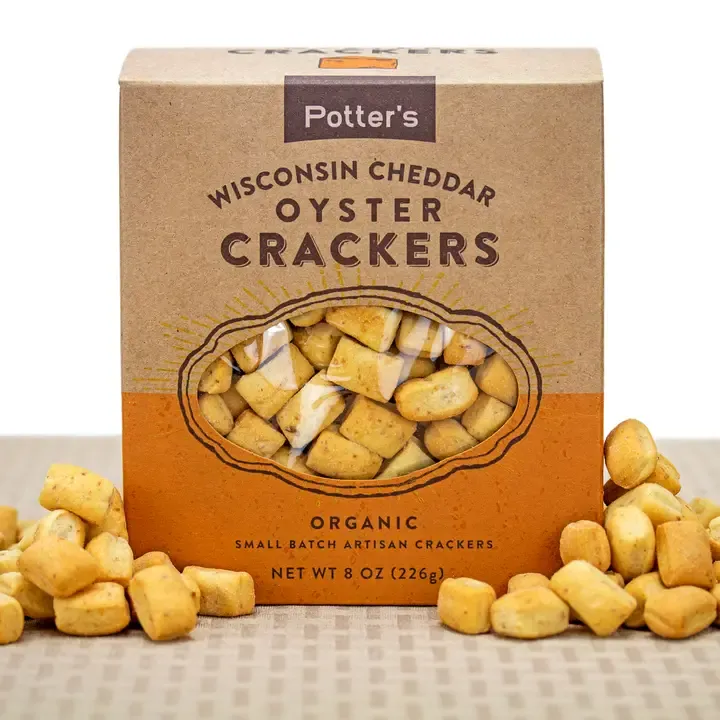 Cracker Organic Wisconsin Cheddar Oyster