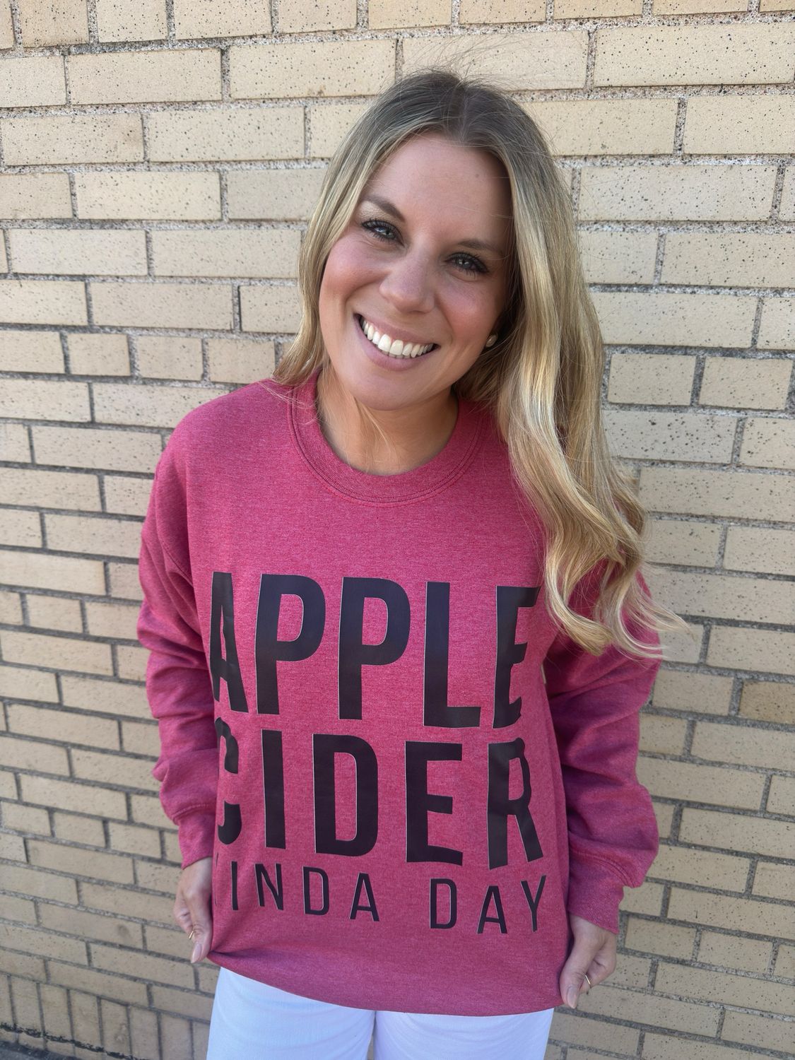 Sweatshirt Apple Cider Kinda Day