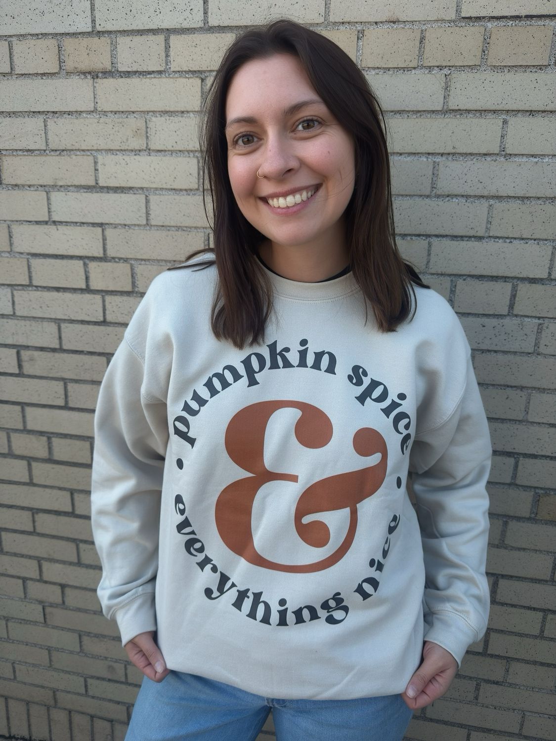 Sweatshirt Pumpkin Spice & Everything Nice