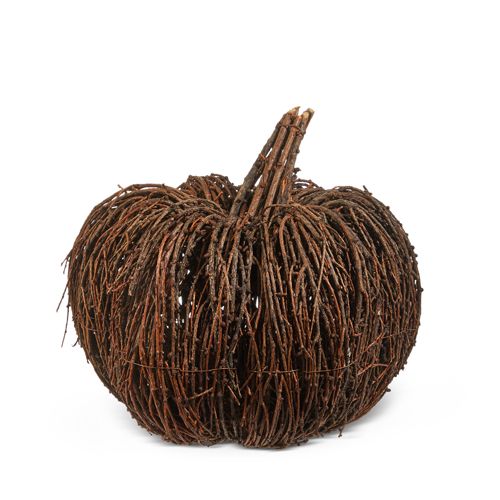 Fall 11.5" Vine Pumpkin